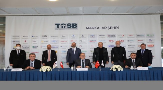 Pandemi döneminde sektörün en büyük yatırımına TOSB ev sahipliği yapıyor