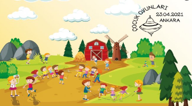 PTT'den çocuklar için özelgün zarfı