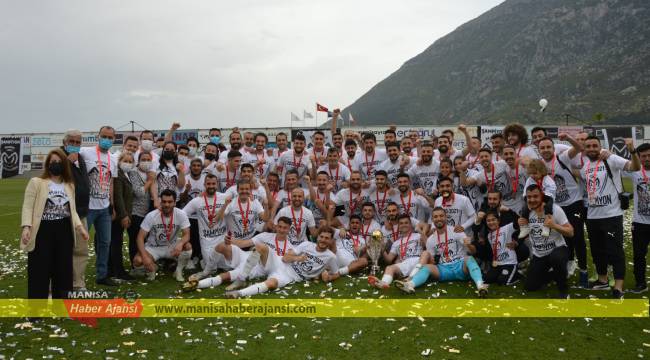 Şampiyon Manisa FK kupasına kavuştu