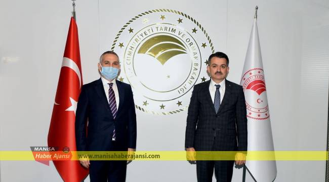 Tarım Bakanından Tarım Müdürü Öztürk’e teşekkür