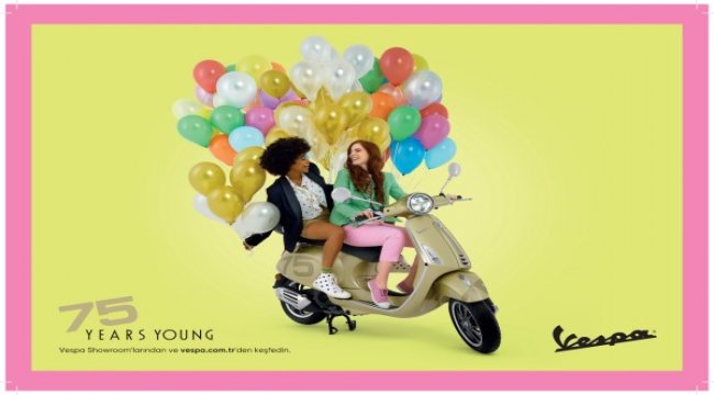 Vespa’nın 75. yıl özel seri modeli Türkiye’de satışa sunuldu