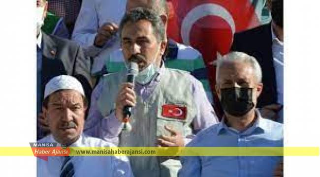 İsrail'in Mescid-i Aksa'ya yönelik saldırıları Manisa ve Aydın'da protesto edildi