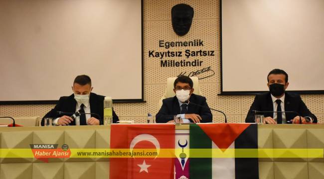 ŞEHZADELER BELEDİYESİ'NİN PROJELERİ İÇİN MECLİSE BİLGİ VERİLDİ