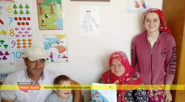 Down Sendromlu İbrahim Alaçam’ın karne heyecanı