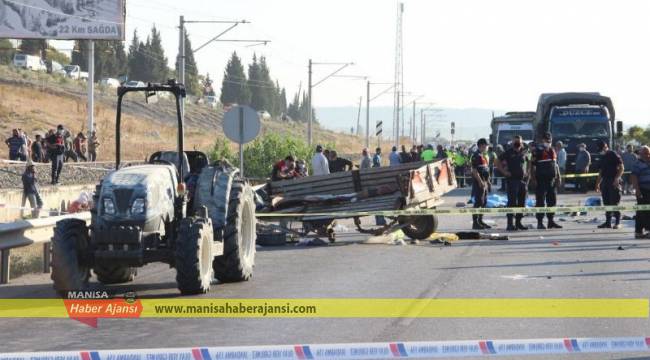 Ölümlü yaralanmalı trafik kazalarının yüzde 2.41’i Manisa’da