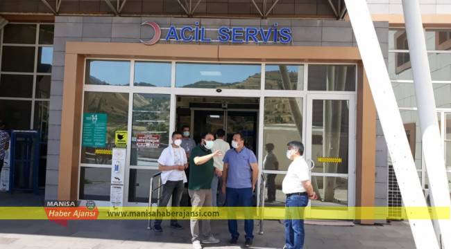 Sağlık Müdürü Emre Erkuş sağlık birimlerini inceliyor