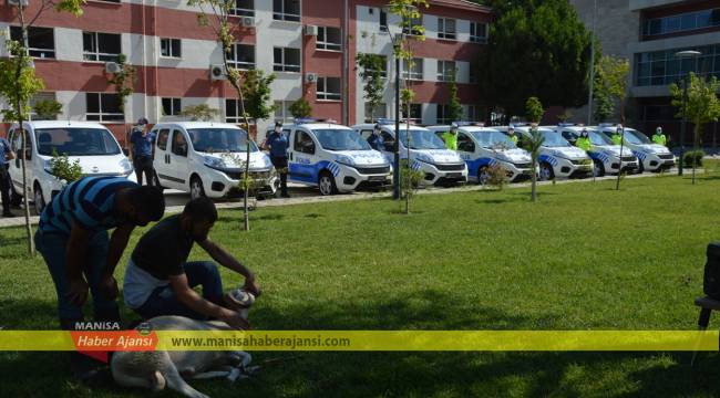 Manisa Emniyetine 12 yeni araç