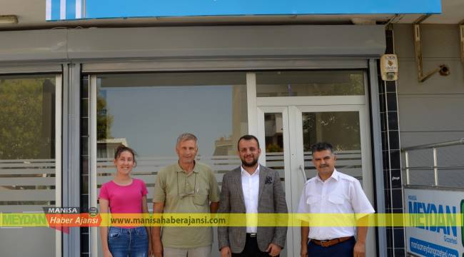 Manisa Gazeteciler Cemiyeti Başkanı Ali Filizkan’dan Manisa Meydan gazetesine ziyaret
