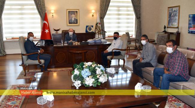 Muhtarlardan, Vali Karadeniz’e Ziyaret
