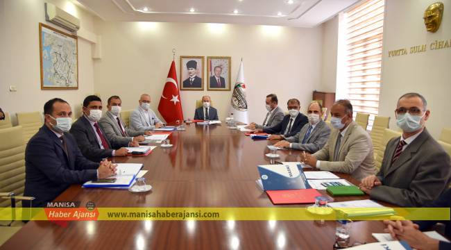 Muradiye OSB ve Soma Devlet Hastanesi Altyapısı İle İlgili Değerlendirme  Toplantısı Yapıldı