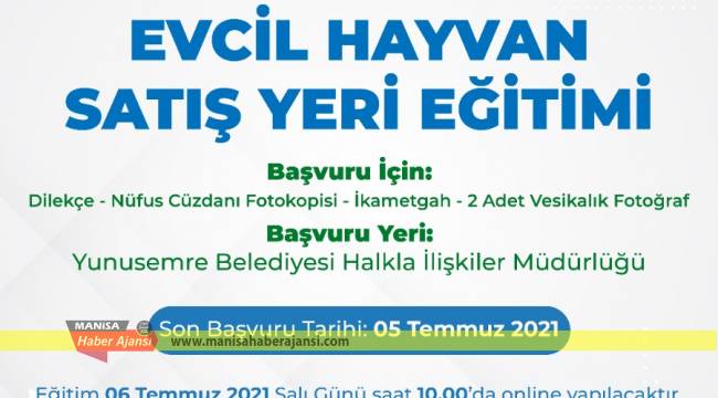 YUNUSEMRE BELEDİYESİ EĞİTİMLERİNE BİR YENİSİNİ DAHA EKLİYOR