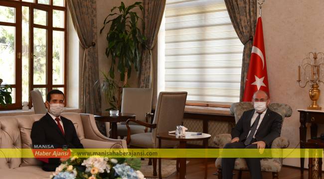 BİK Manisa Şube Müdürü İdris Cirit Vali Karadeniz’e Ziyarette Bulundu