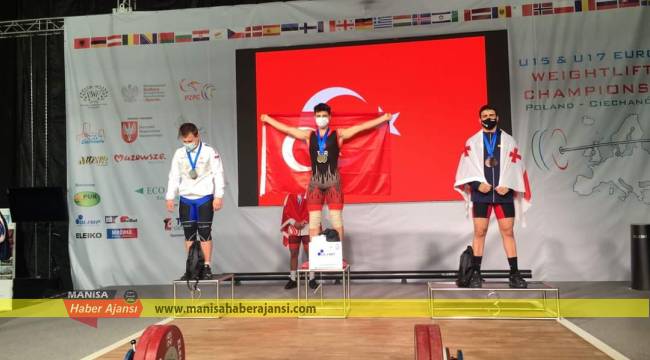 KEREM KURNAZ HALTERDE AVRUPA ŞAMPİYONU