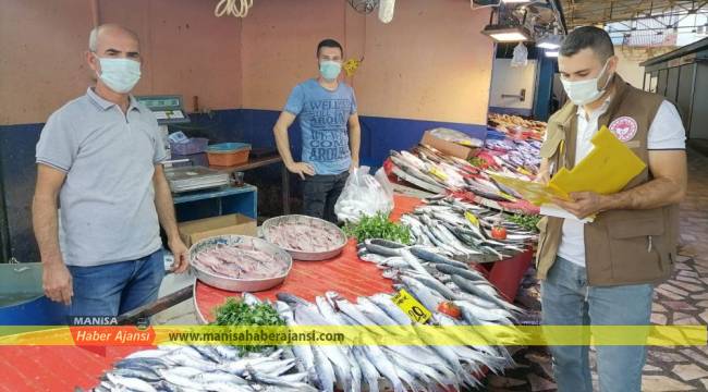 MANİSA'DA BALIKÇILAR DENETLENDİ