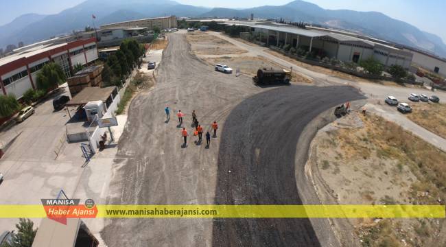 Muradiye OSB’de asfaltta ikinci etap çalışmaları başladı