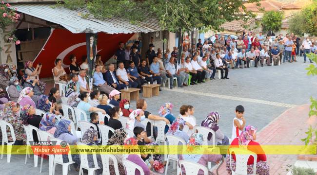 SARUHANLI GÖKÇEKÖY'DE TOPLU AÇILIŞ TÖRENİ
