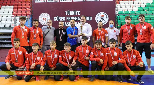 TÜRKİYE YILDIZ ERKEKLER SERBEST GÜREŞ LİGİ MÜSABAKALARI SONA ERDİ