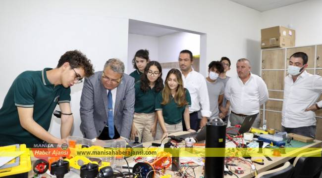 BAŞKAN ÇERÇİ MUCİT ÖĞRENCİLERLE BULUŞTU