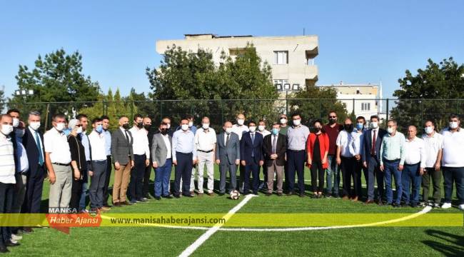 EMİN KAÇAR AMATÖR SPOR SAHASI HİZMETE GİRDİ