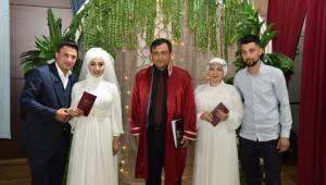HEM GELİN-DAMAT HEM DE BİRBİRLERİNİN ŞAHİDİ OLDULAR