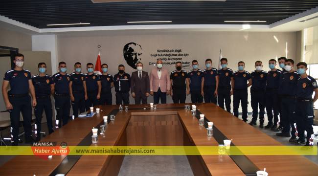 İtfaiyenin Yeni Personelleri Göreve Başladı