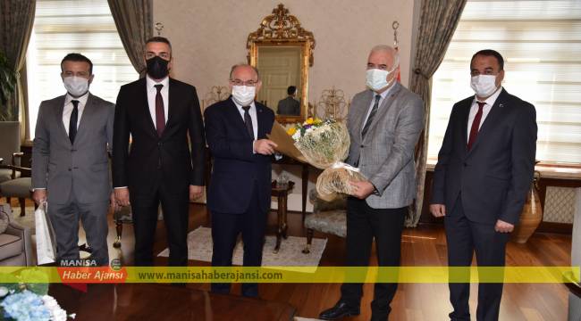 Mehmet Güzgülü ve Yönetimi Vali Karadeniz'i Ziyaret etti