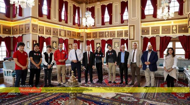 ŞAMPİYON TEKNOFESTÇİLERİ AĞIRLANDI