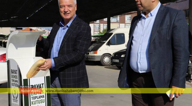 Saruhanlı'da Bayat Ekmekler Çöpe Gitmeyecek