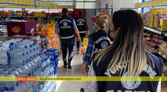 YUNUSEMRE’DEN MARKETLERDE FİYAT DENETİMİ