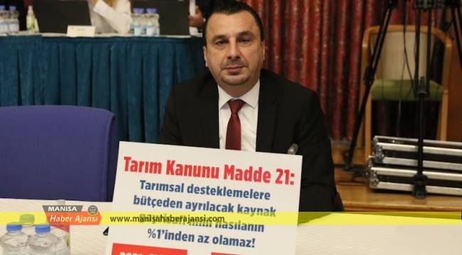 CHP’li Başevirgen’ den Tarım Bakanına; “Hindistan Kadar Olamadık”