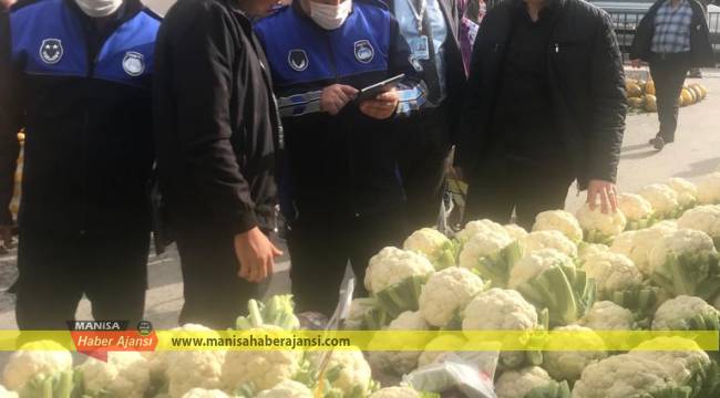 Pazarcı Esnafına Etiket Uyarısı
