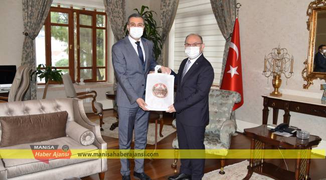 SGK İl Müdürü Kurt, Vali Karadeniz’e Veda Ziyaretinde Bulundu