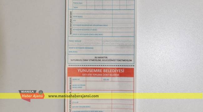 Su Faturaları Yeniden Dizayn Edildi