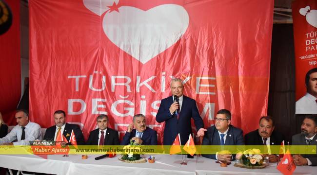 TDP EGE BÖLGESİ’NDEKİ İLK TOPLANTISINI MANİSA’DA YAPTI