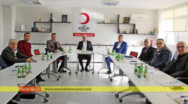 Türk Kızılay Manisa Şubesi'nde il koordinasyon kurulu toplantısı yapıldı.