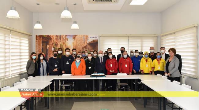 Vali Karadeniz, Manisa OSB Zihinsel Engelliler Korumalı İşyerini Ziyaret Etti