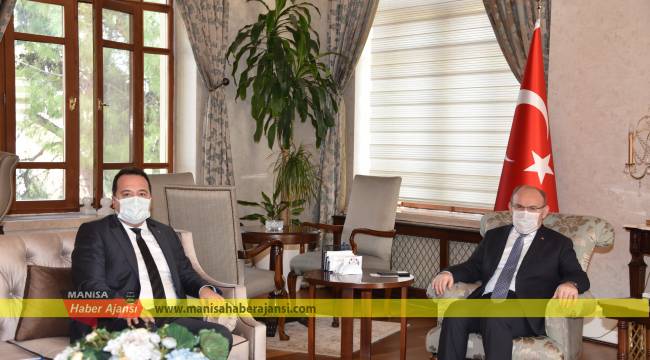Akhisar Belediye Başkanı Dutlulu’dan Vali Karadeniz’e Ziyaret