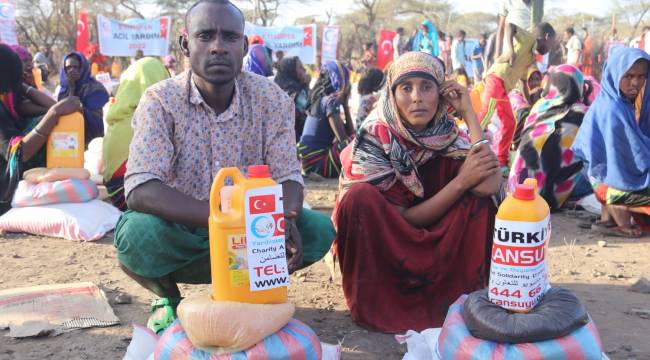 Cansuyu Etiyopya'daki Savaş Mağdurlarına Ulaştı