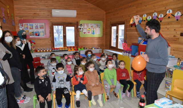 MURADİYELİ MİNİKLER AĞIZ VE DİŞ SAĞLIĞININ ÖNEMİNİ ÖĞRENDİ
