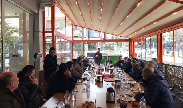 Baybatur oda başkanlarıyla buluştu