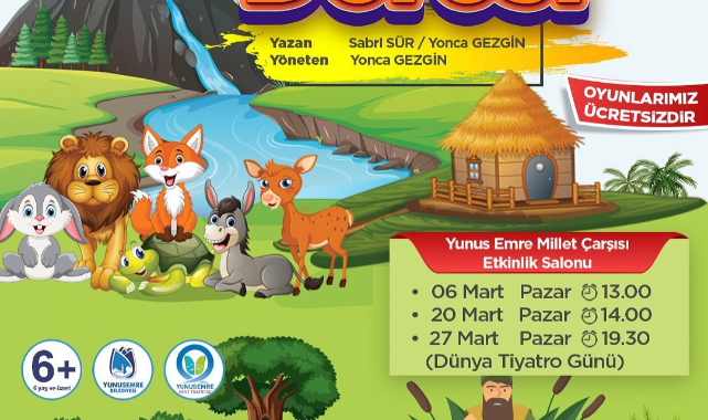 SEVİLEN TİYATRO OYUNU MİNİK İZLEYİCİSİYLE BULUŞMAYI SÜRDÜRÜYOR