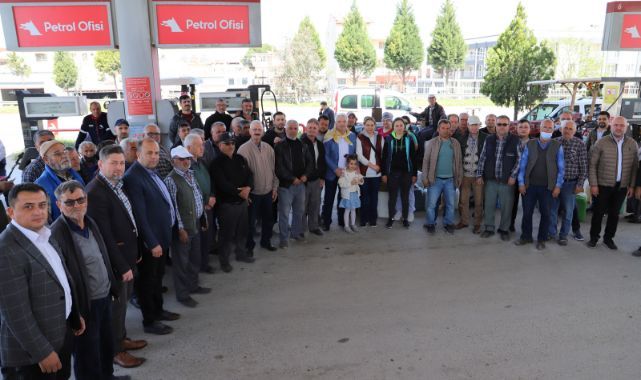 Başkan Bilgin'den Çiftçilere Mazot Desteği