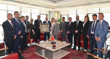 Başkan Ergün, Makedonya Heyetini Ağırladı
