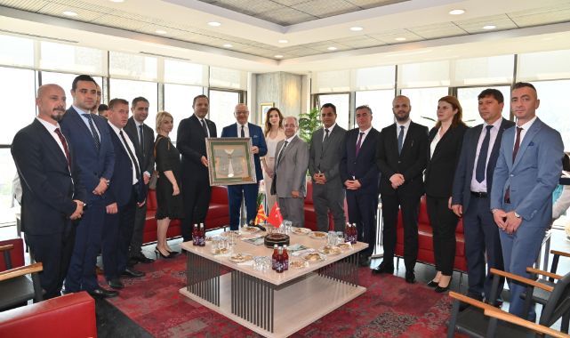 Başkan Ergün, Makedonya Heyetini Ağırladı