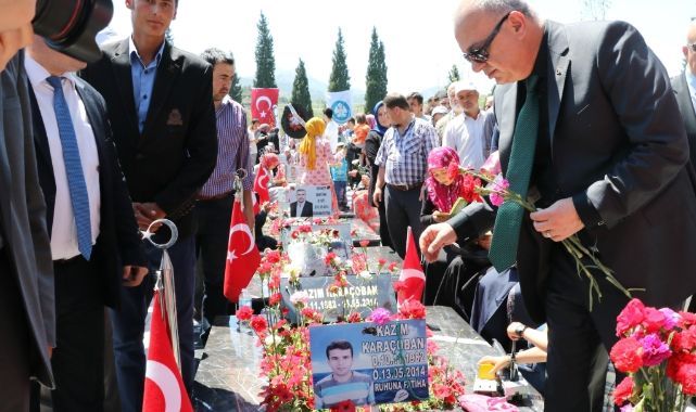 Başkan Ergün, “Şehit madencilerimizi rahmetle anıyorum”