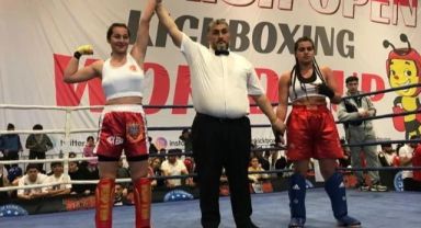 CEMİLE AYKOÇ KİCK BOKSTA DÜNYA ŞAMPİYONU