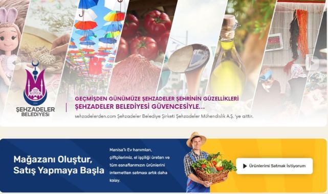 BAŞKAN ÇELİK ŞEHZADELER BELEDİYESİ'NİN ONLİNE ALIŞVERİS SİTESİNİ TANITTI