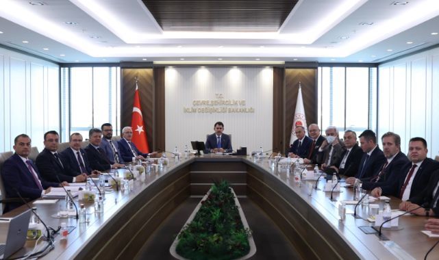 Çevre Bakanlığında Manisa’nın Projeleri Konuşuldu