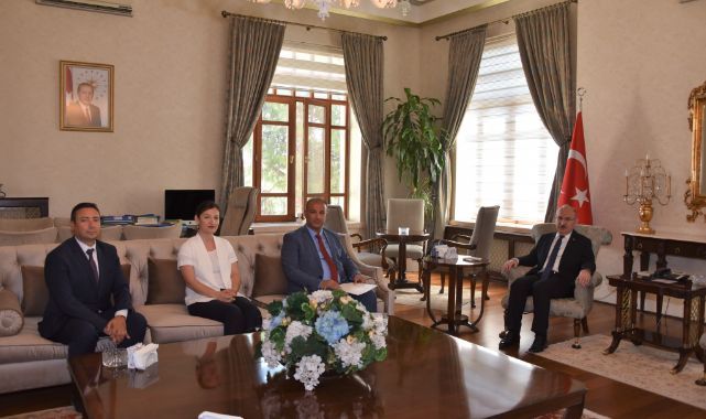 Çevre Haftası Etkinlikleri Kapsamında Vali Karadeniz’e Ziyaret