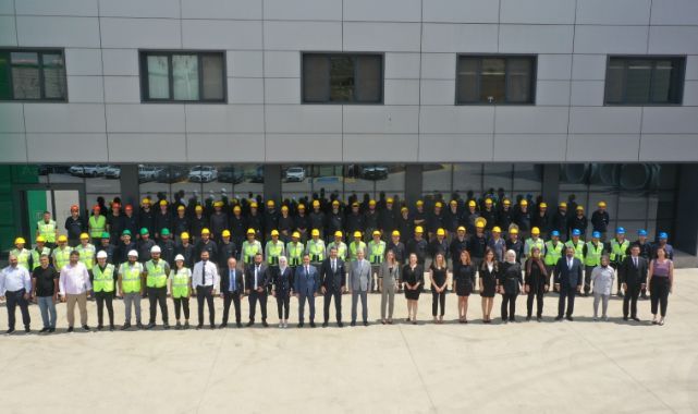 İzmir’in en büyük sıcak daldırma  galvaniz tesisi Azra Galvaniz açıldı